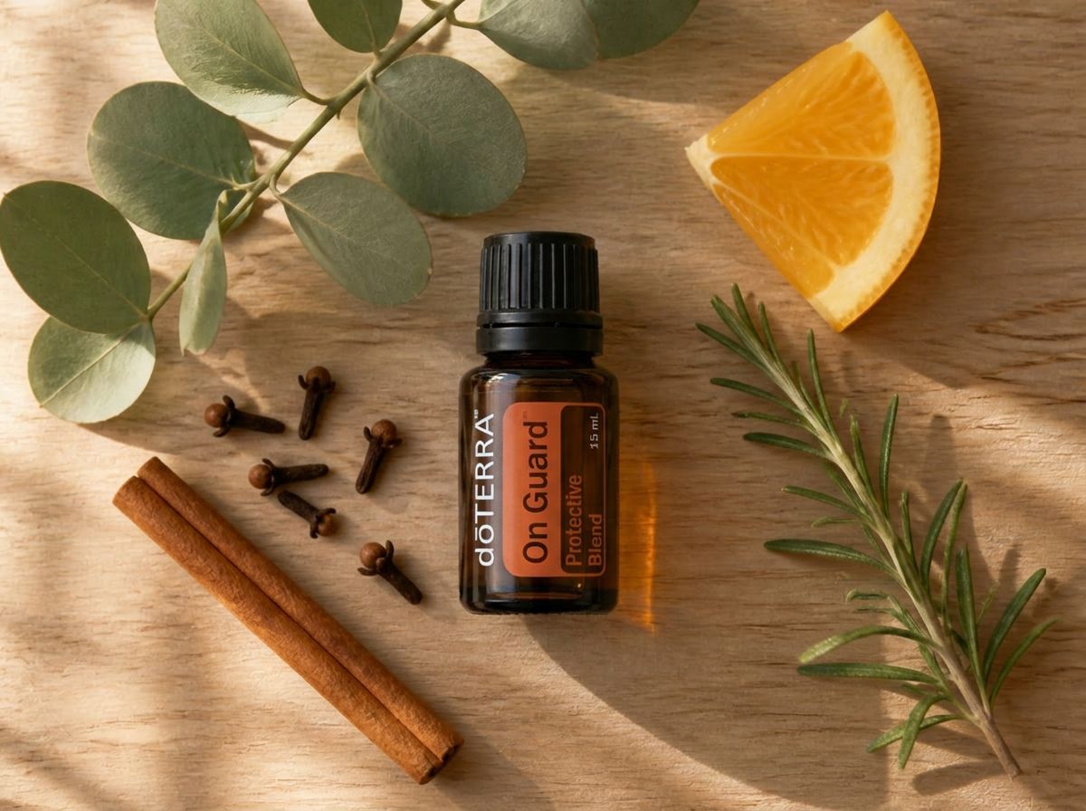On Guard essential oil with its natural ingredients