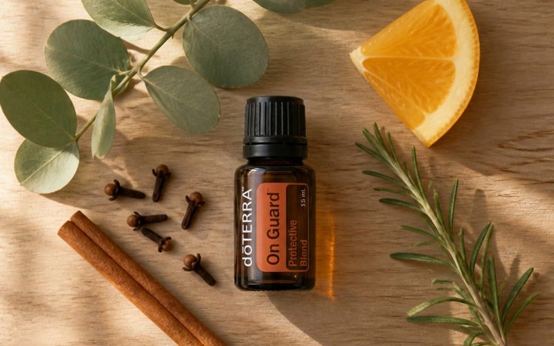On Guard essential oil with natural ingredients — Still Earth Living immunity guide